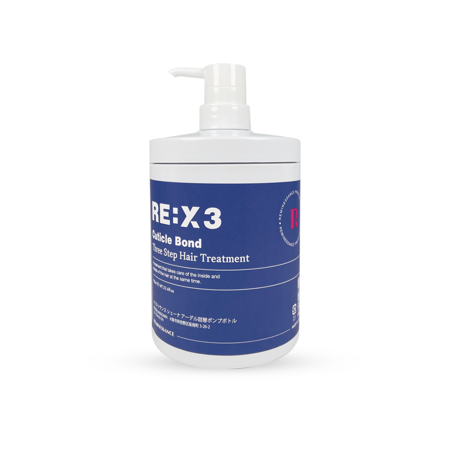RE:X3 Treatment and Refill Container